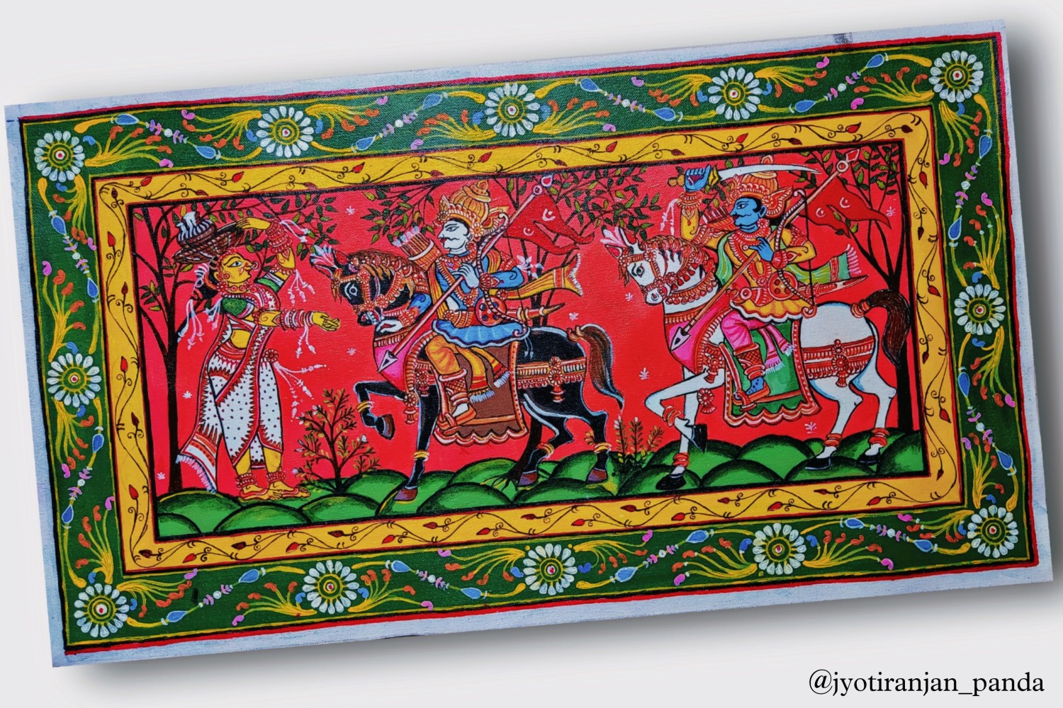 Pattachitra Painting - kanchi abhiyan